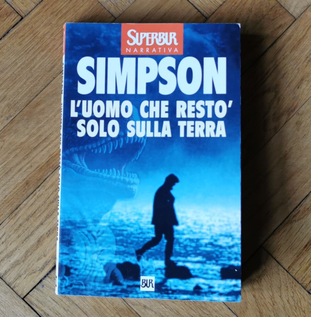 copertina l'uomo che restò solo sulla terra di george gaylord simpson